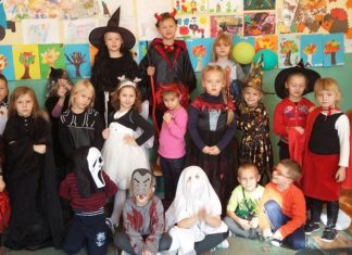 Halloween w szkole sportowej