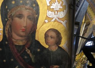 Matka Boska Mysłowicka poddana renowacji