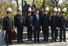 Delegacja z Mysłowic upamiętniła w Warszawie Wojciecha Korfantego