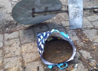 Kradzież złomu w dzielnicy Piasek