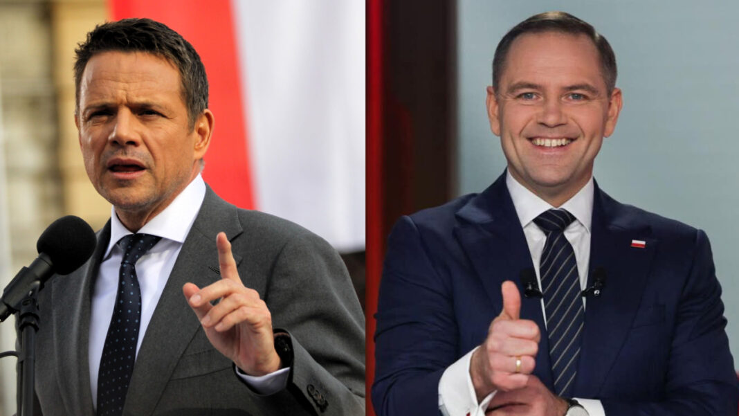 Trzaskowski czy Nawrocki? Polacy wybiorą już w najbliższą niedzielę. [fot. Rafał Trzaskowski FB i Karol Nawrocki FB]