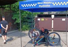 Strażnicy miejscy w Parku Słupna pojawią się z okazji Dnia Dziecka i Organizacji Pozarządowych organizowanych przez miasto. [fot Straż Miejska]