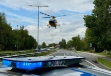 Potrącenie rowerzysty na Obrzeżnej Zachodniej. LPR przetransportował poszkodowanego do szpitala