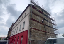 Strażacka 3 w przebudowie. Inwestycja nabiera tempa