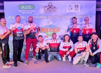 Mysłowiczanin Radek Kwietniewski wicemistrzem świata w armwrestlingu
