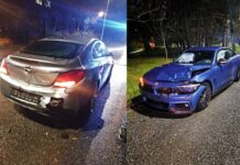 Kolizja dwóch samochodów na ul. Mikołowskiej