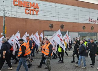 Wielka manifestacja związkowców w obronie przemysłu