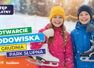 Otwarcie lodowiska w Parku Słupna 6 grudnia