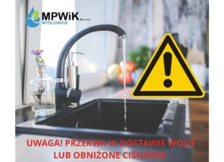 Przerwy w dostawie wody na wielu ulicach Mysłowic