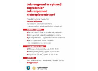Ruszają szkolenia z zakresu ochrony ludności i obrony cywilnej