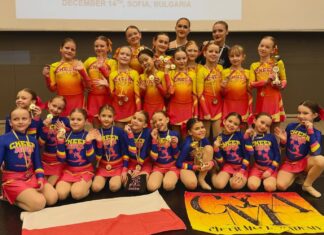 Cztery złota Cheer Move Academy w Sofii