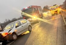 Zdarzenie drogowe na S1 w Mysłowicach. Cztery pojazdy brały udział w kolizji