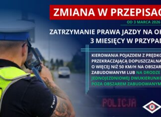 Nowe przepisy od 3 marca 2026 r. – surowsze kary za prędkość i nowe zasady dla hulajnóg