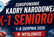 Kadra Narodowa K-1 będzie trenować w Mysłowicach