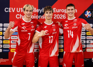 Były zawodnik Lechii Volleyball Mysłowice mistrzem Europy U18