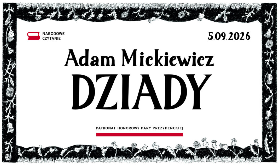 Narodowe Czytanie 2026. Baner