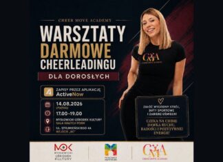 Cheerleading nie tylko dla dzieci. Bezpłatne warsztaty dla dorosłych