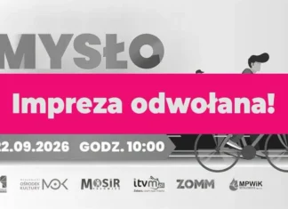 MYSŁO RIDE odwołane. Powodem pogoda